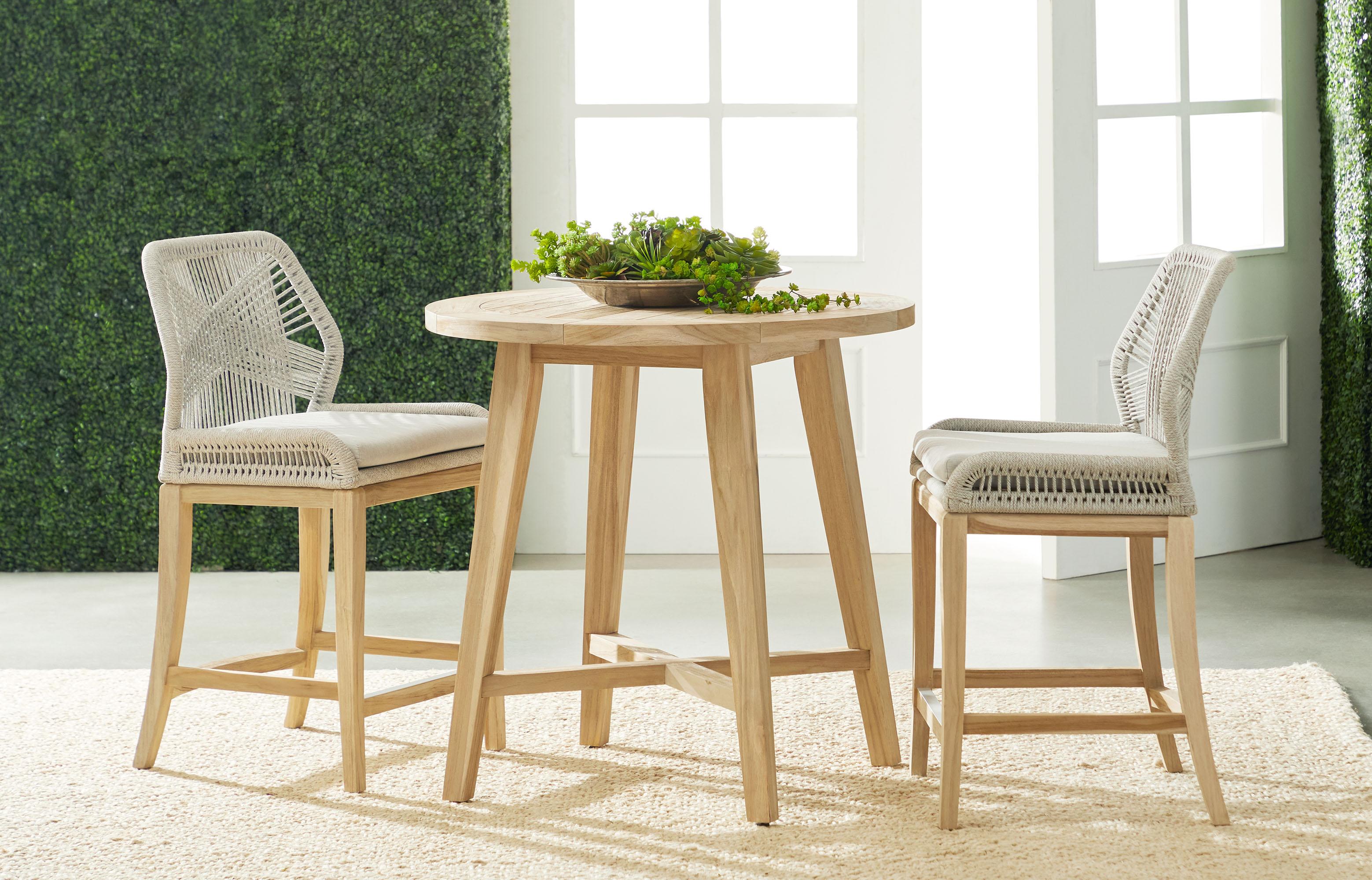 Loom Outdoor Counter Stool